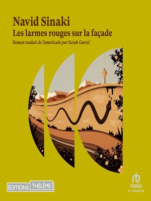 cover image of Les larmes rouges sur la façade